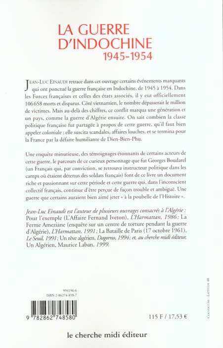 Viet-Nam ! La Guerre D'Indochine, 1945-1954