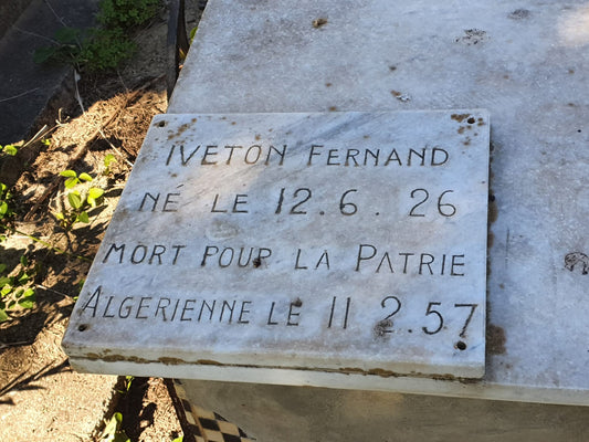 Nouvelle entrée dans nos archives : « Fernand Iveton / De nos frères blessés » — Appel à soutien pour une pièce de mémoire avec l'AAJLE et le Collectif Satori